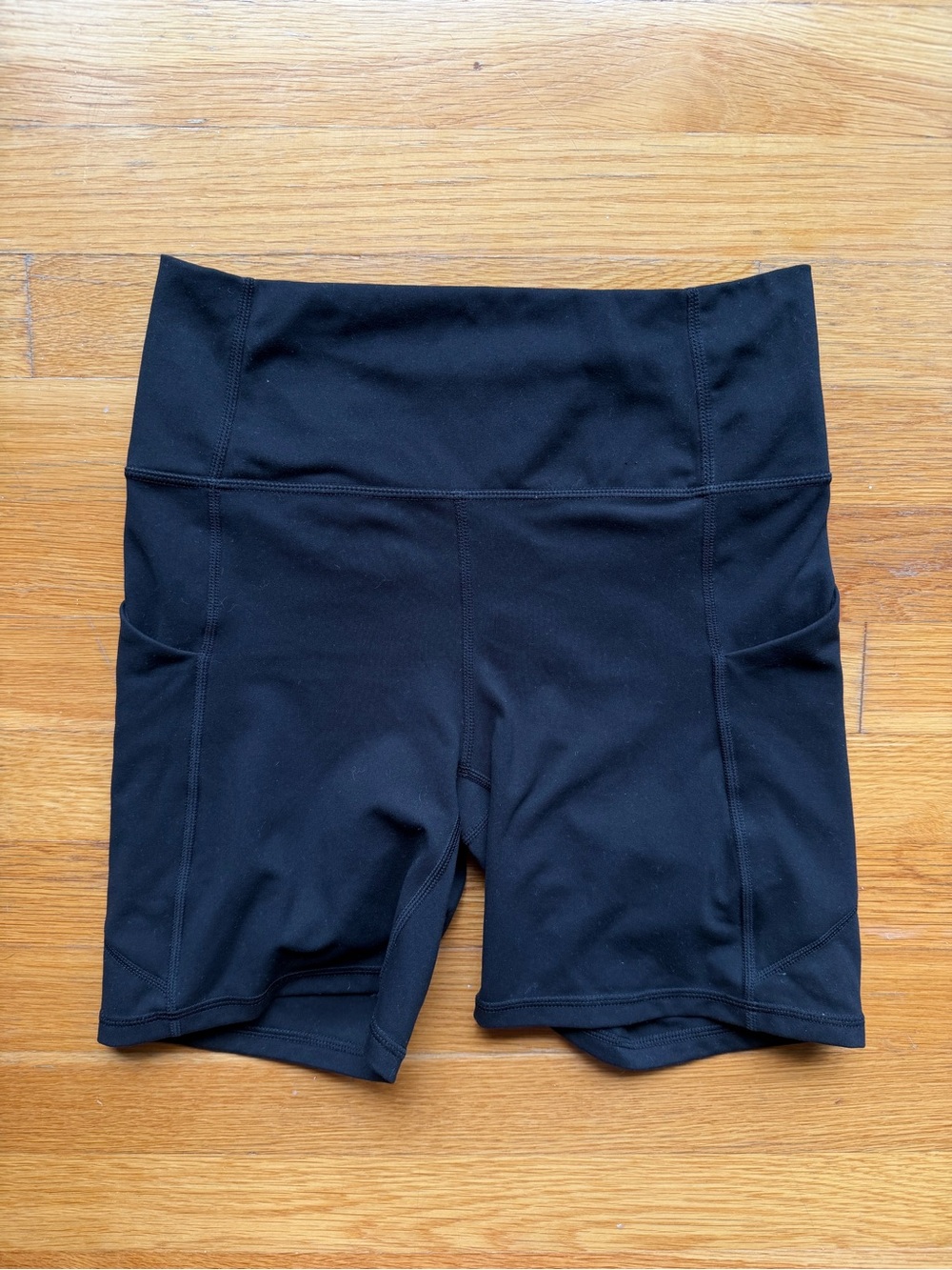 Fabletics Black High-Waisted Biker Shorts - Size Small